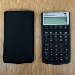 HP 10bII+ Financial Calculator (like new)